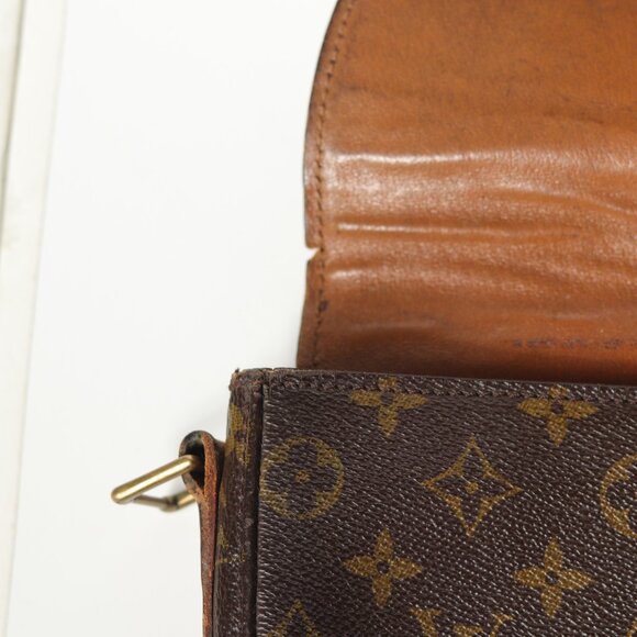 Louis Vuitton LV Shoulder Bag Crossbody Chantilly GM Brown Monogram Vintage - Picture 7 of 14